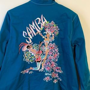 NWOT Bob Mackie wearable art Samba coat size XL